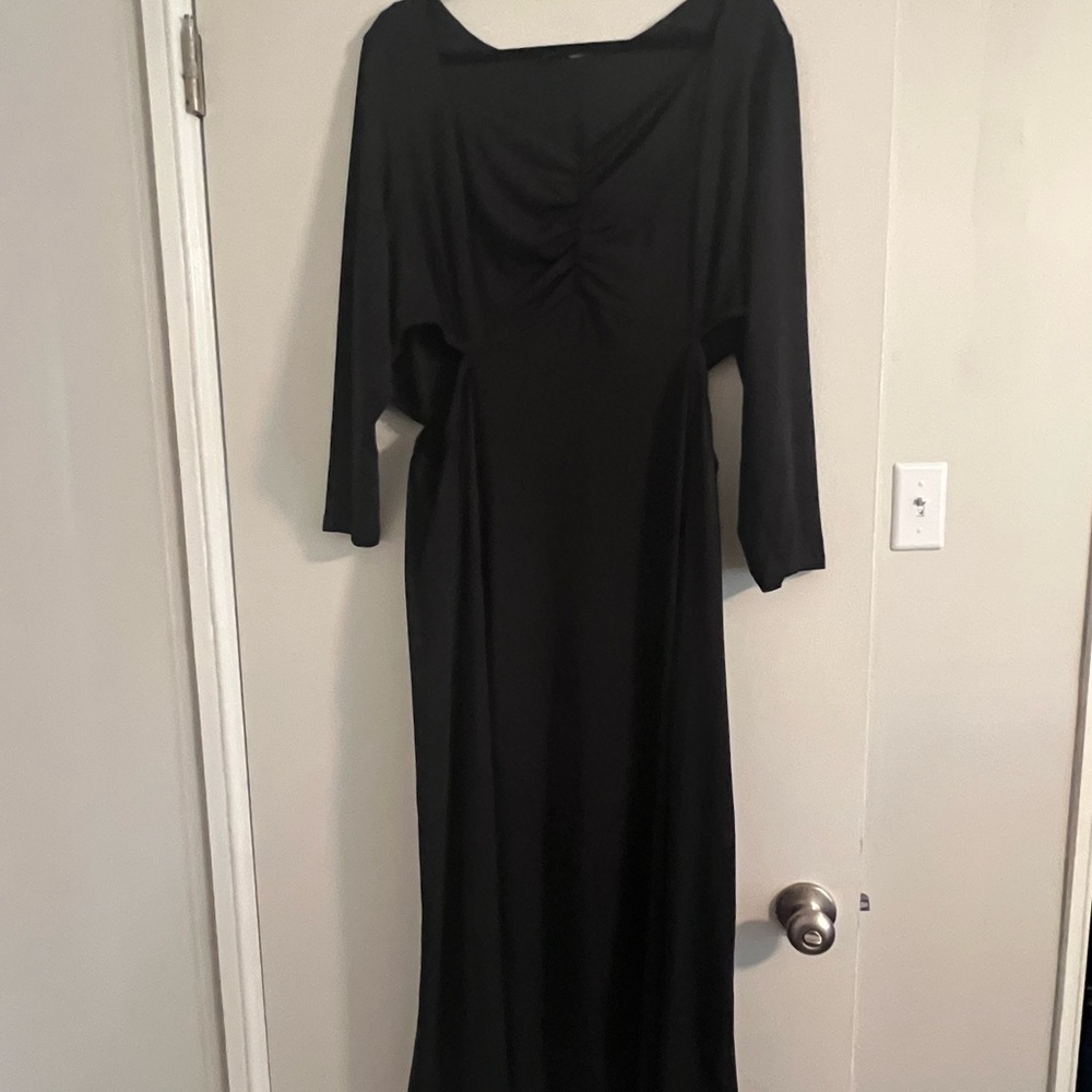 Torrid black dress with cut outs, 2 / 2x